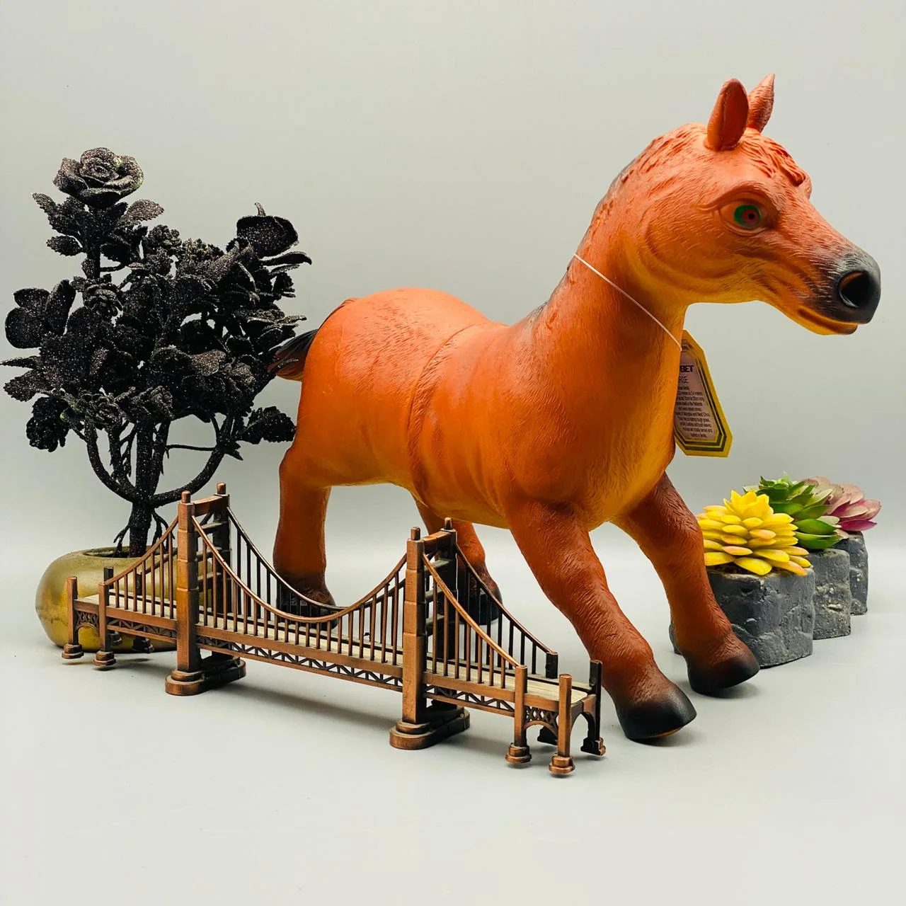 Realistic Soft Rubber Animal | Horse - TZP1