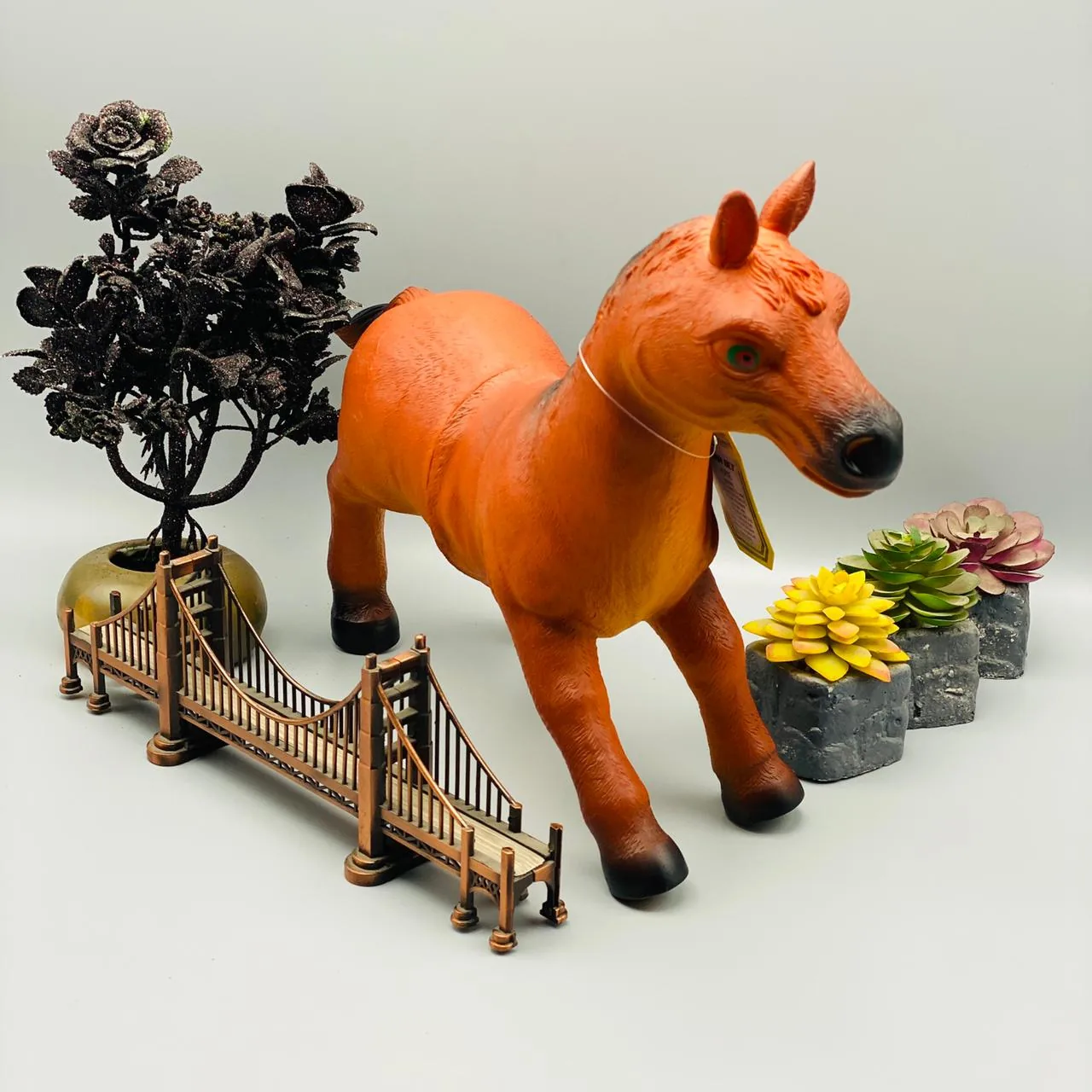 Realistic Soft Rubber Animal | Horse - TZP1 - Image 4