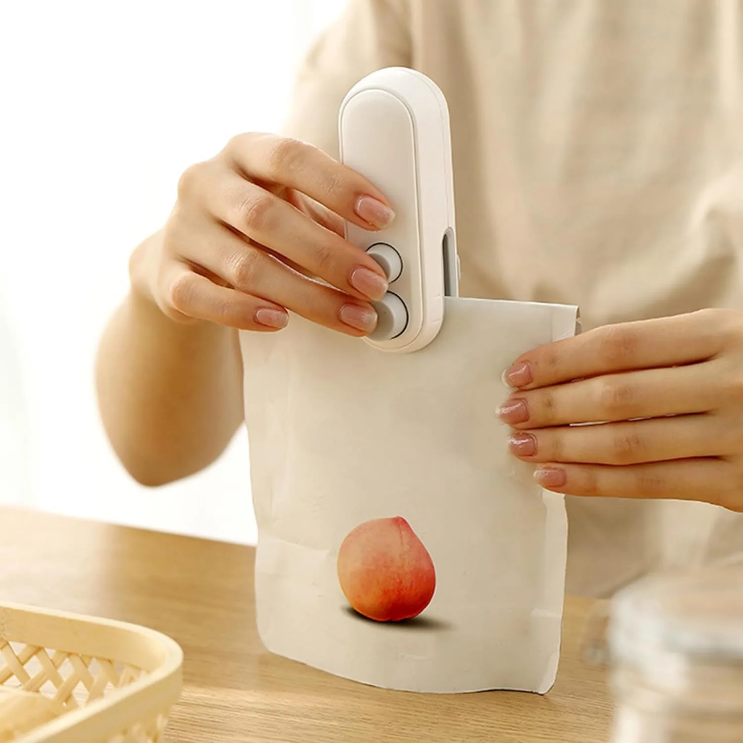 Rechargeable Mini Bag Sealer Machine - Image 5