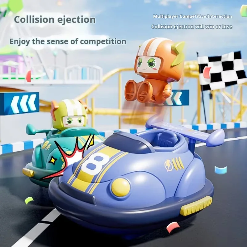 Remote Control 2-Player Bumper Football Car - Image 4