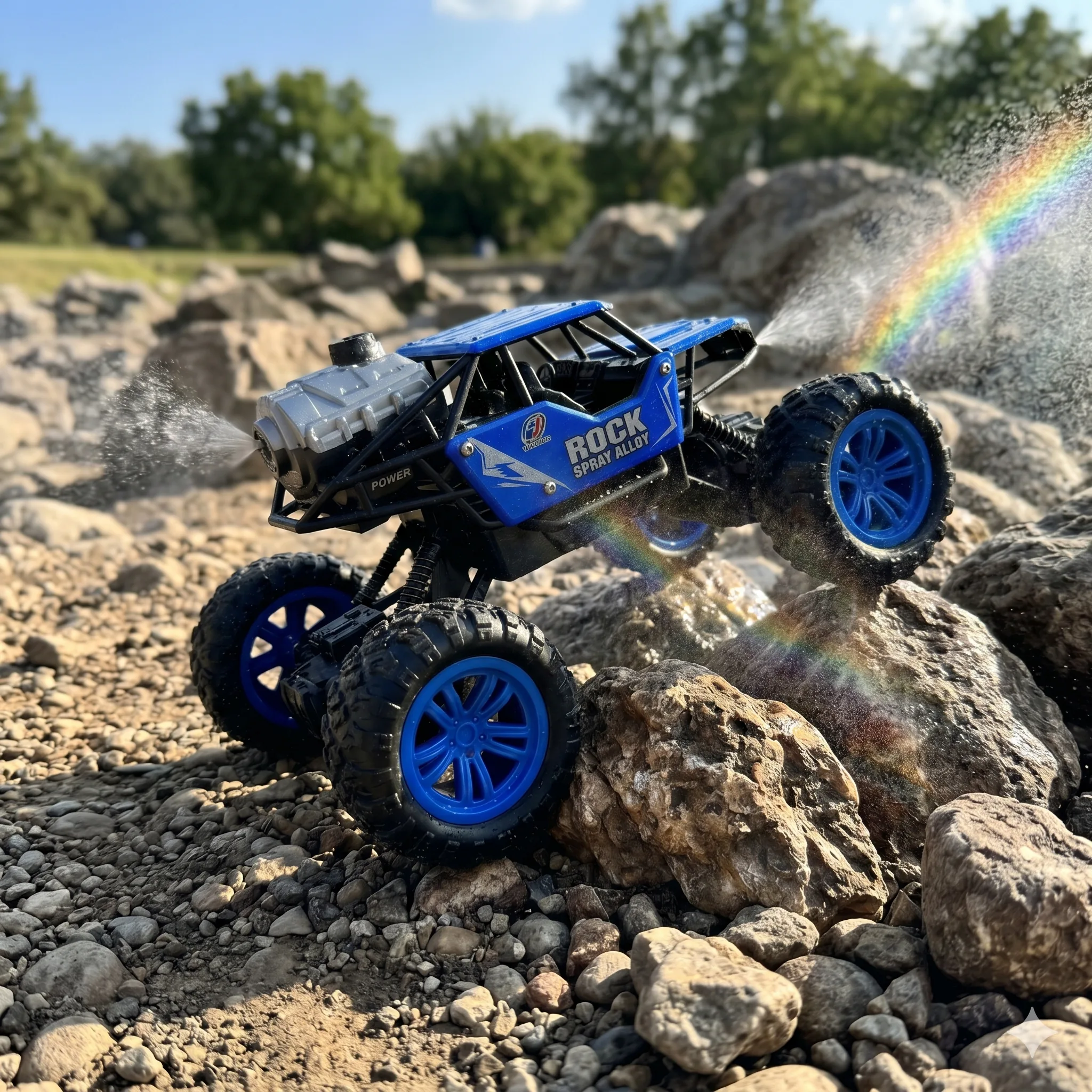 Remote Control Climbing Smoke Car With Light And Sound - Image 6
