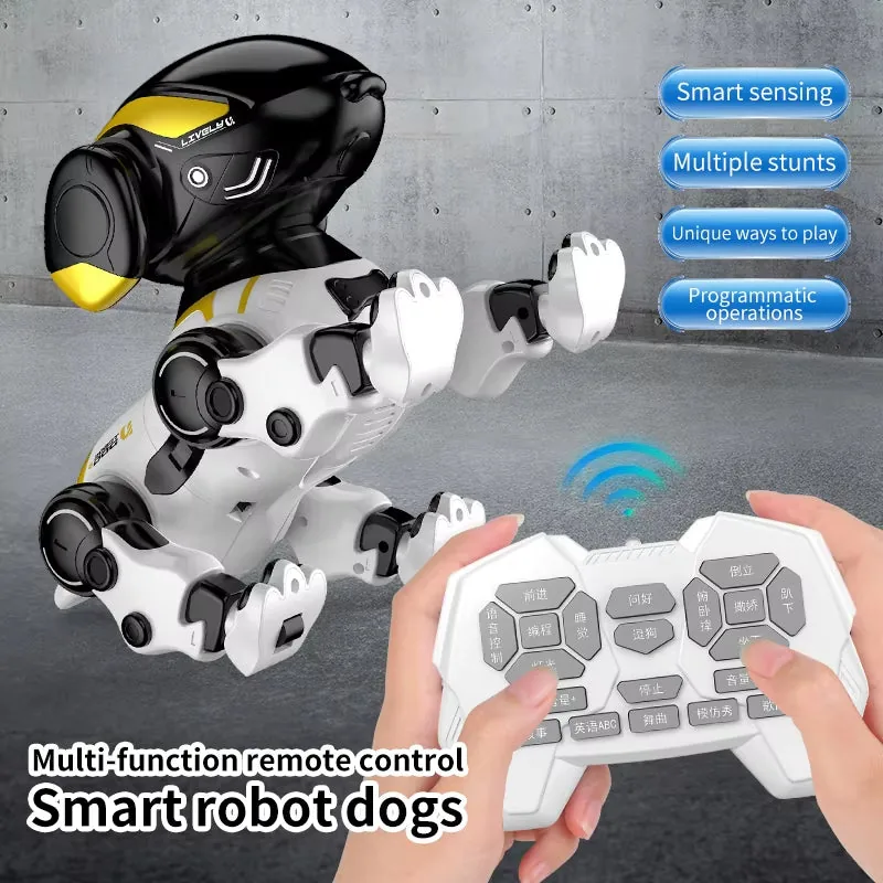 Remote Control Robot Dog With Voice Intelligent Walking Dancing Pet