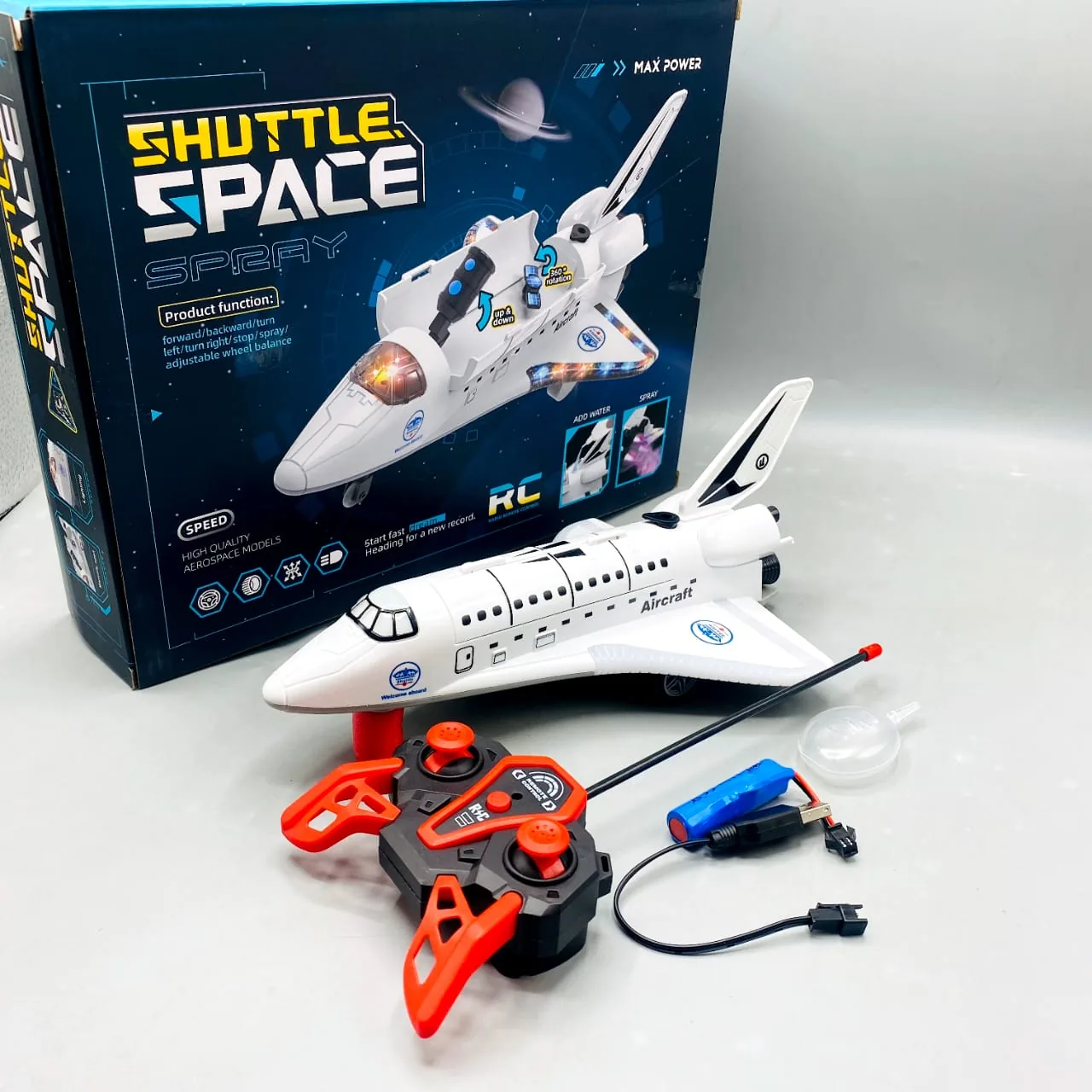 Remote Control Space Shuttle With Light And Sound - Image 4