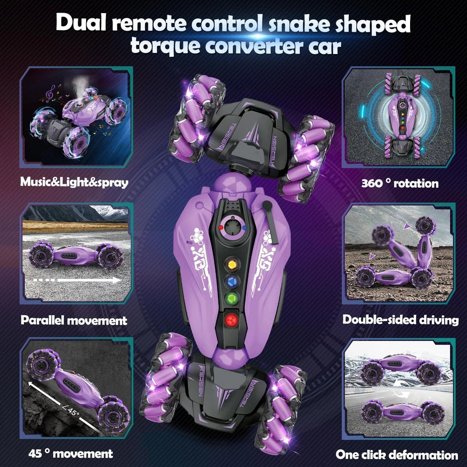 Remote Control Stunt Car With Smoke Effect And Light And Sound - Image 4