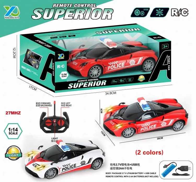 Remote Control Superior Police Sport Car - Image 2