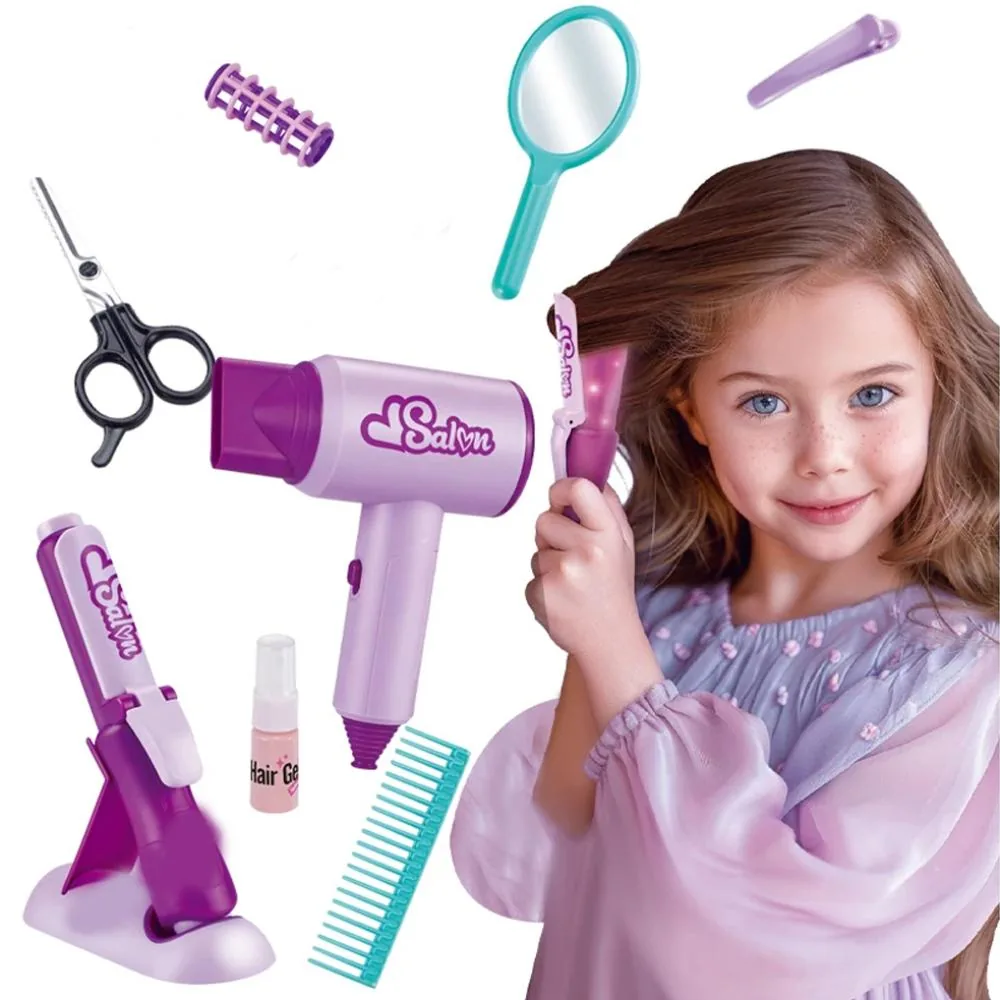 Salvan Hair Dresser Kids' Vanity & Beauty Playset - Image 2