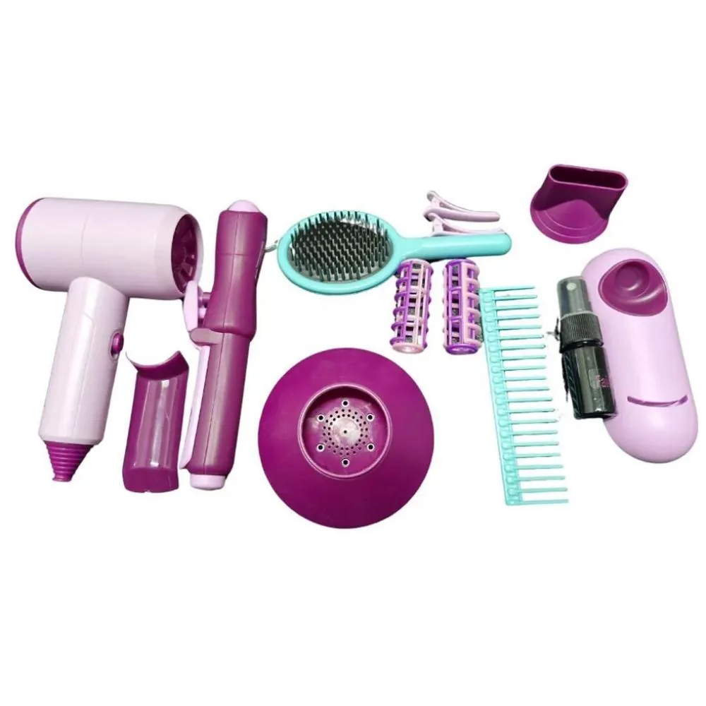 Salvan Hair Dresser Kids' Vanity & Beauty Playset - Image 3