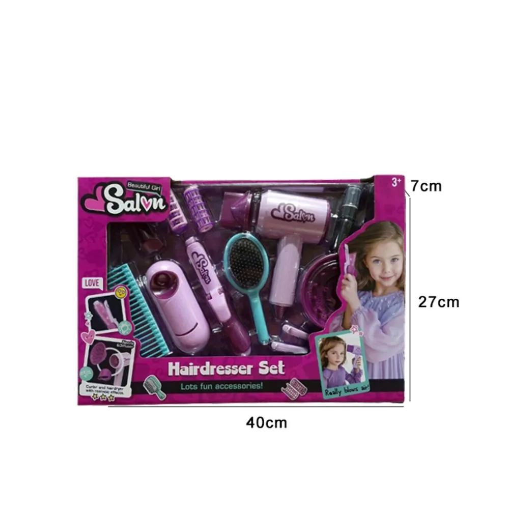 Salvan Hair Dresser Kids' Vanity & Beauty Playset - Image 5
