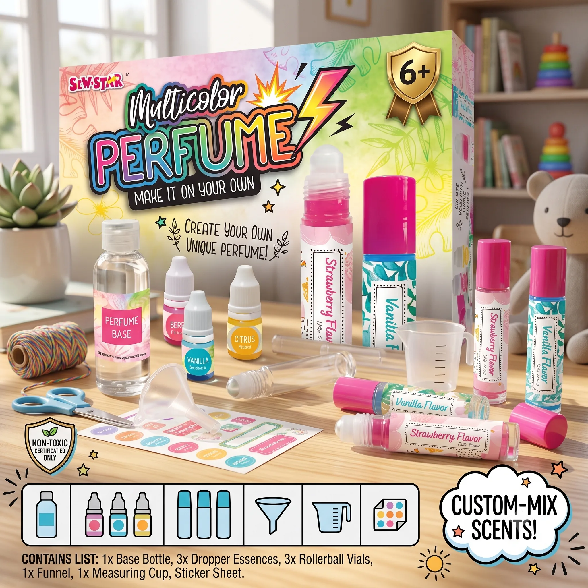 Sew Star Multicolor Perfume – Make It On Your Own Kit - Image 2