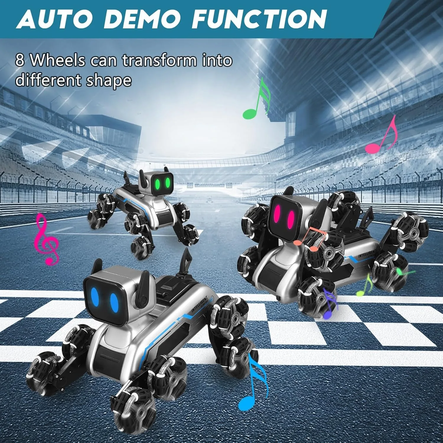 Smart Interactive Robot Dog With Light And Sound - Image 2