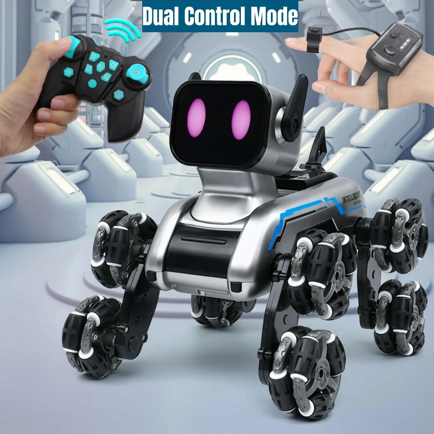 Smart Interactive Robot Dog With Light And Sound - Image 6