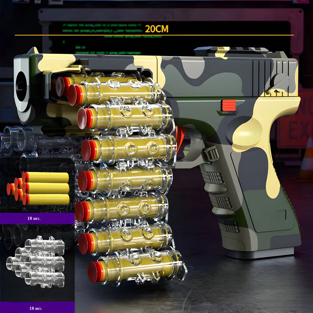 Soft Eva Bullets Glock Gun Toy - Image 2
