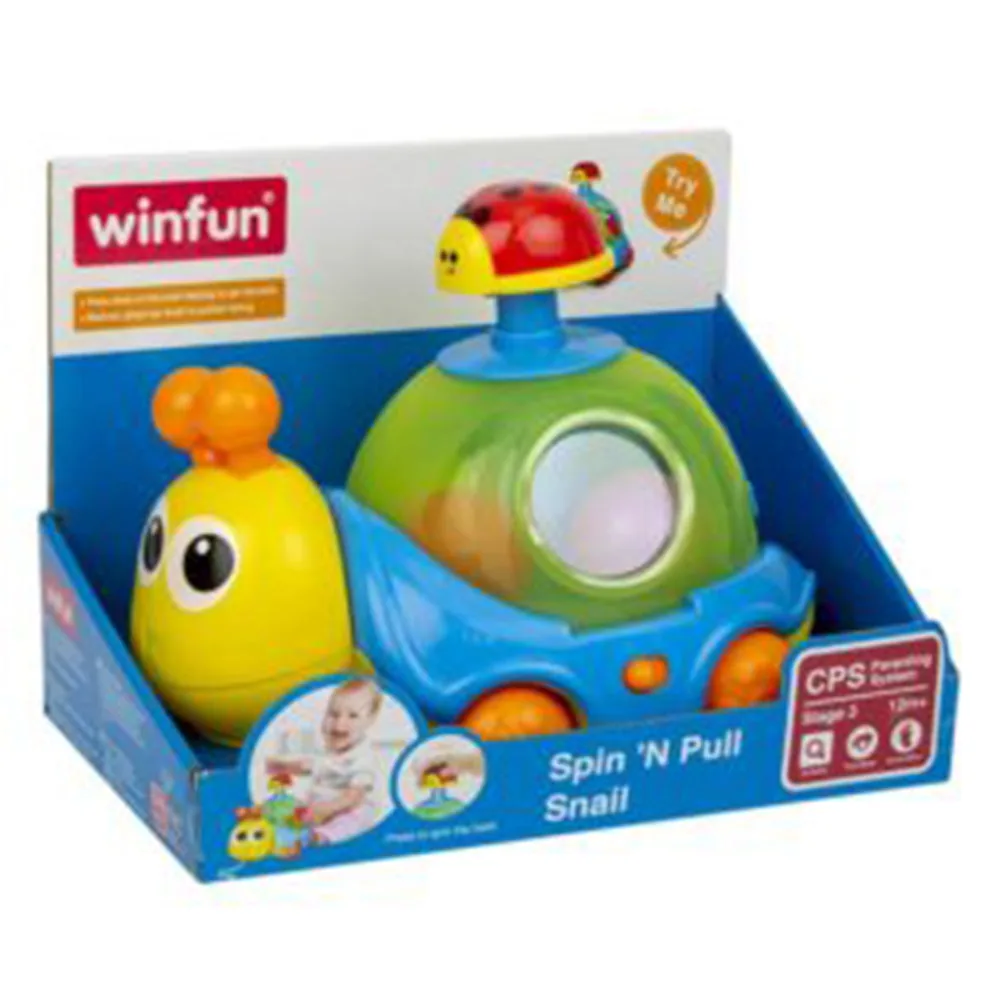 WinFun Spin 'N Pull Snail - Image 2
