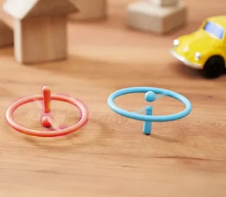 3D Spinning Top Magic Gadget - Pack Of 2 - Image 3