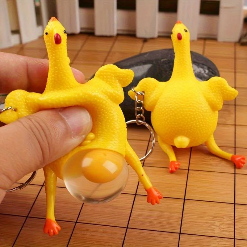 Squeeze Chicken Egg Laying - Pack Of 2