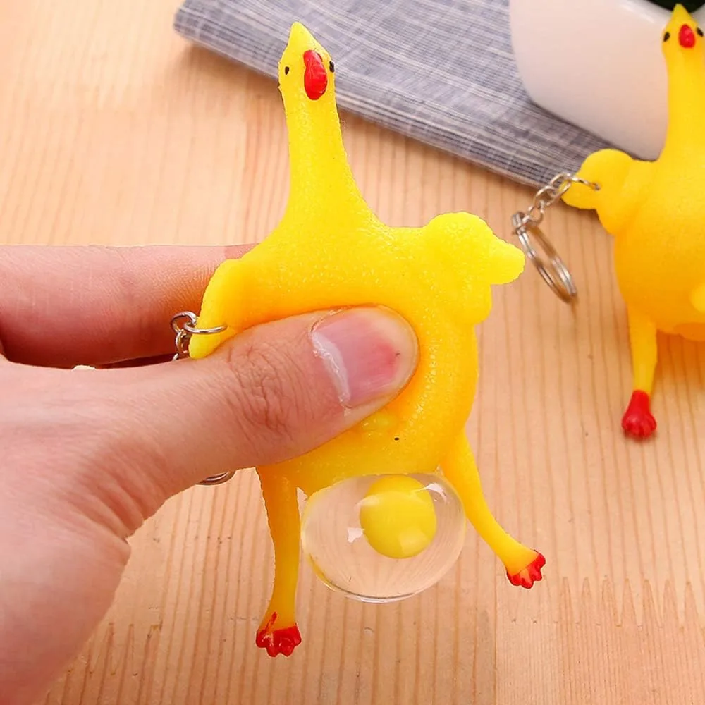 Squeeze Chicken Egg Laying - Pack Of 2 - Image 2
