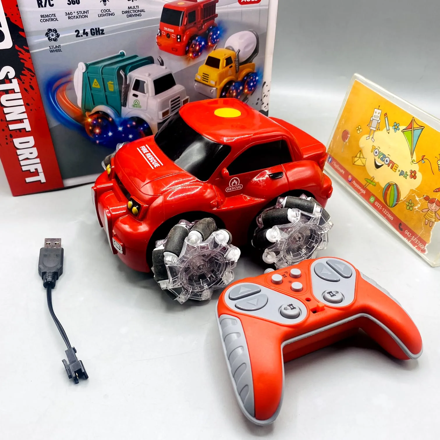 Stunt Drift City Car With Light and Sound - Image 6