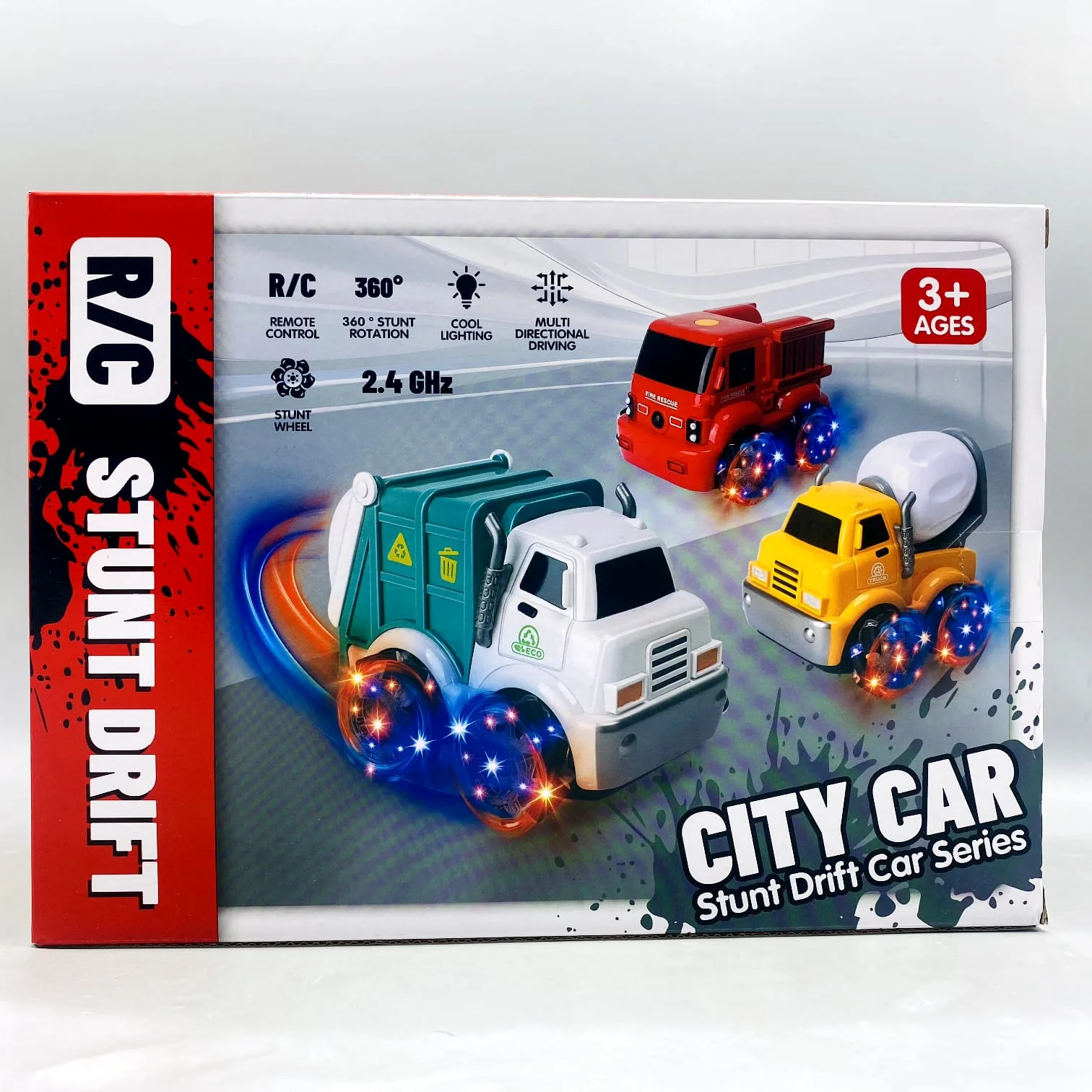 Stunt Drift City Car With Light and Sound - Image 7