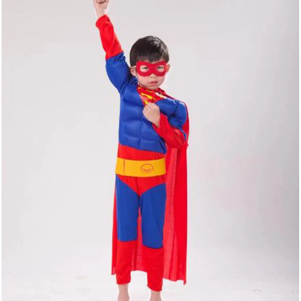 Superman Muscle Costume For Kids