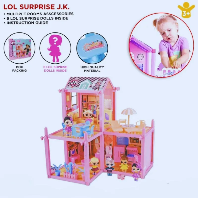 Surprises Doll Set Toy Princess Playset - Image 3