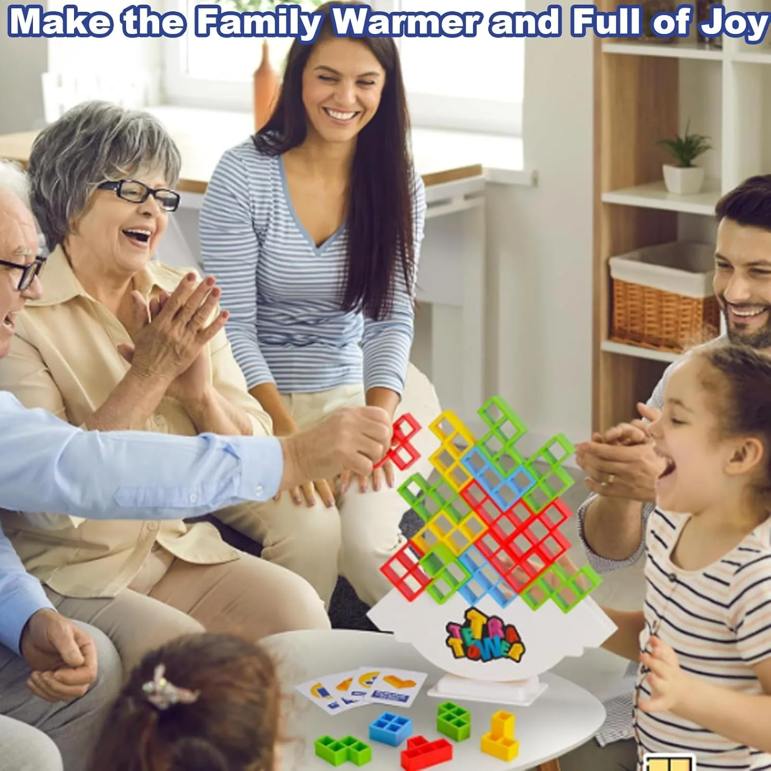 Mini Tetra Tower Balancing Stacking Building Blocks - Image 6