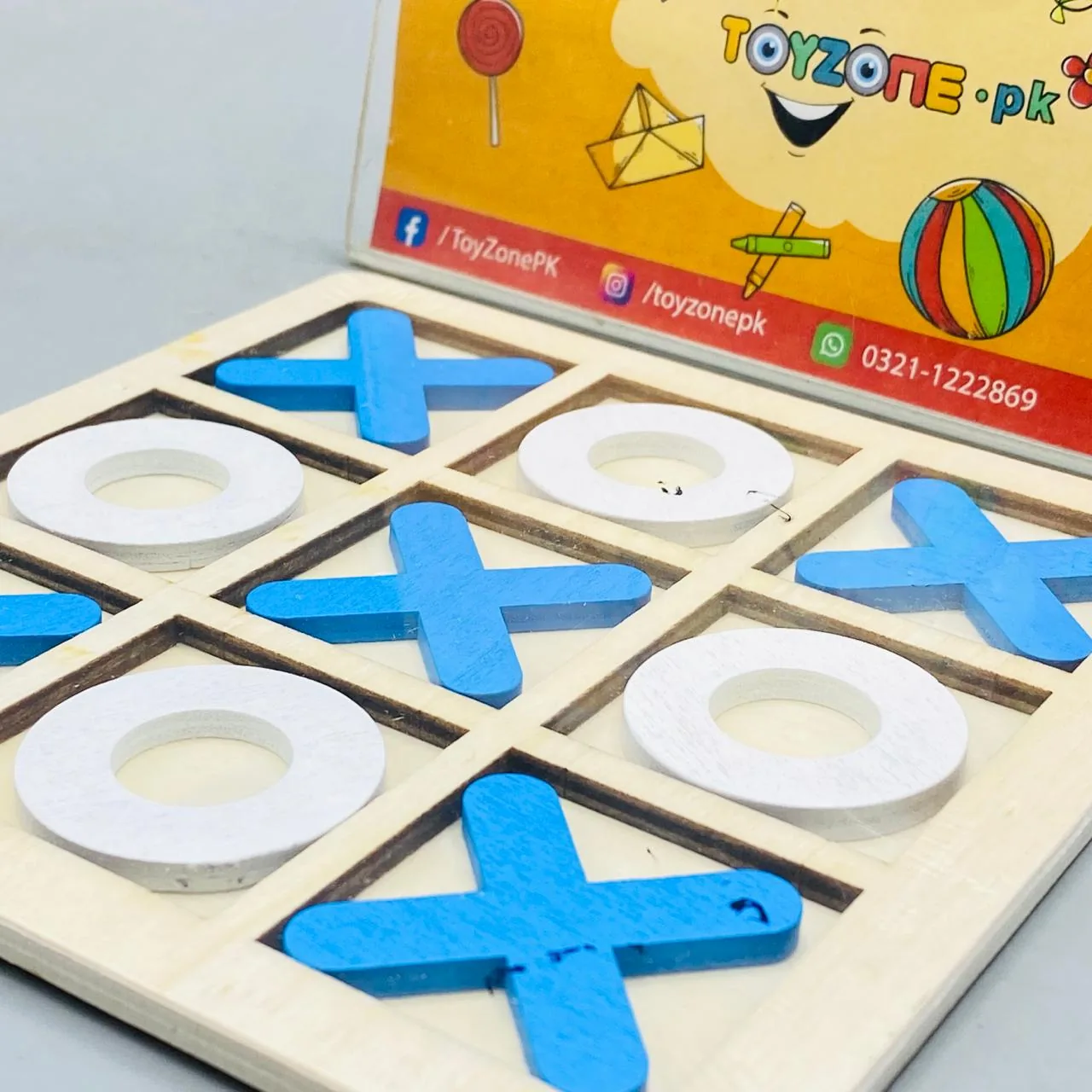 Tic Tac Toe Mini Board Game - Image 3