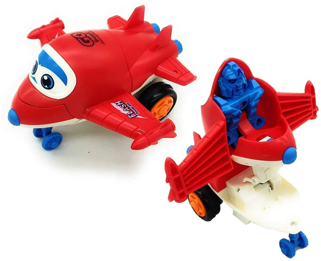 Transforming Aeroplane Friction Toy - Image 2