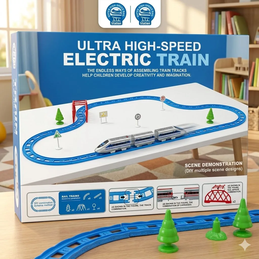 DIY Ultra High-Speed Electric Train Set - Image 2