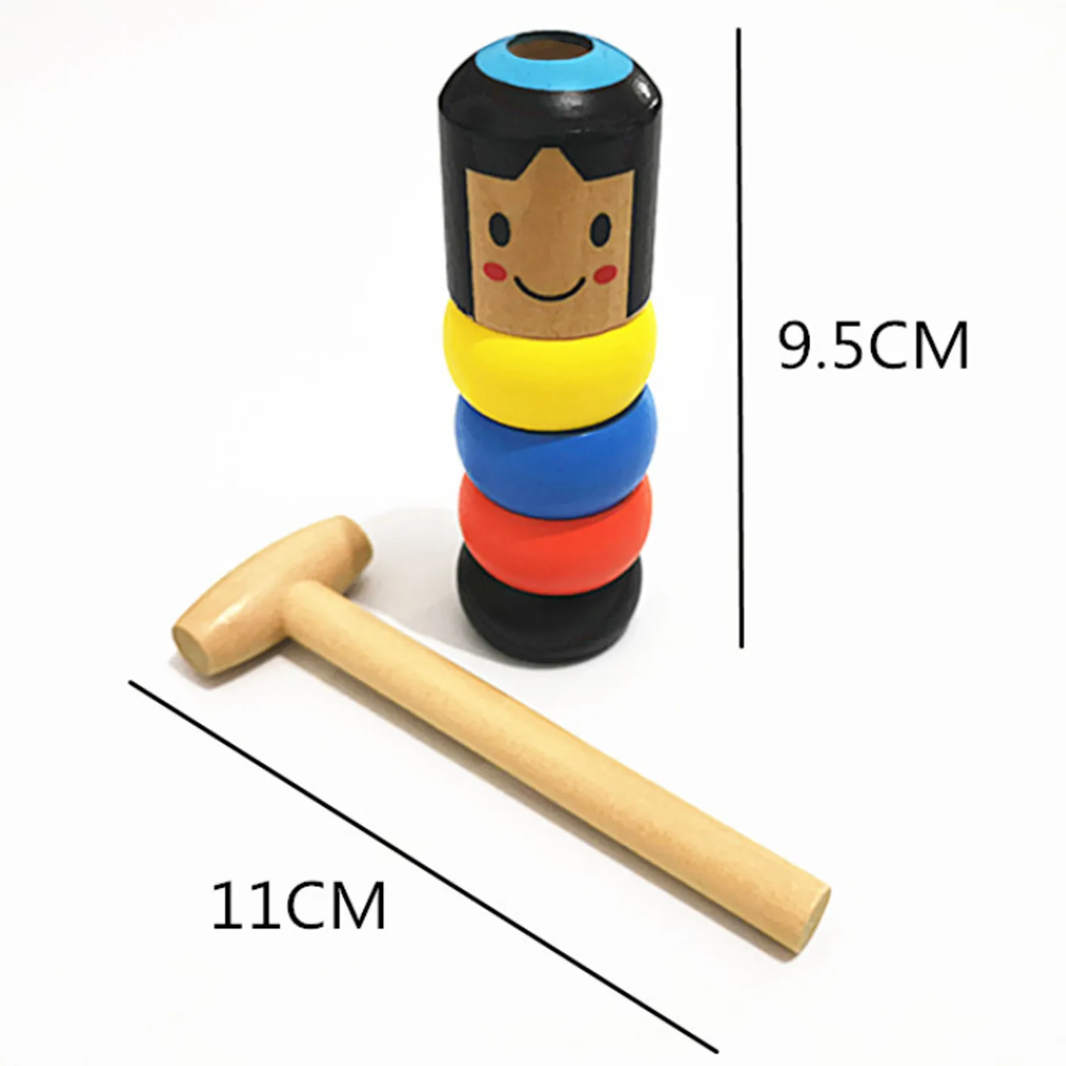Unbreakable Wooden Man Magic Toy - Image 6