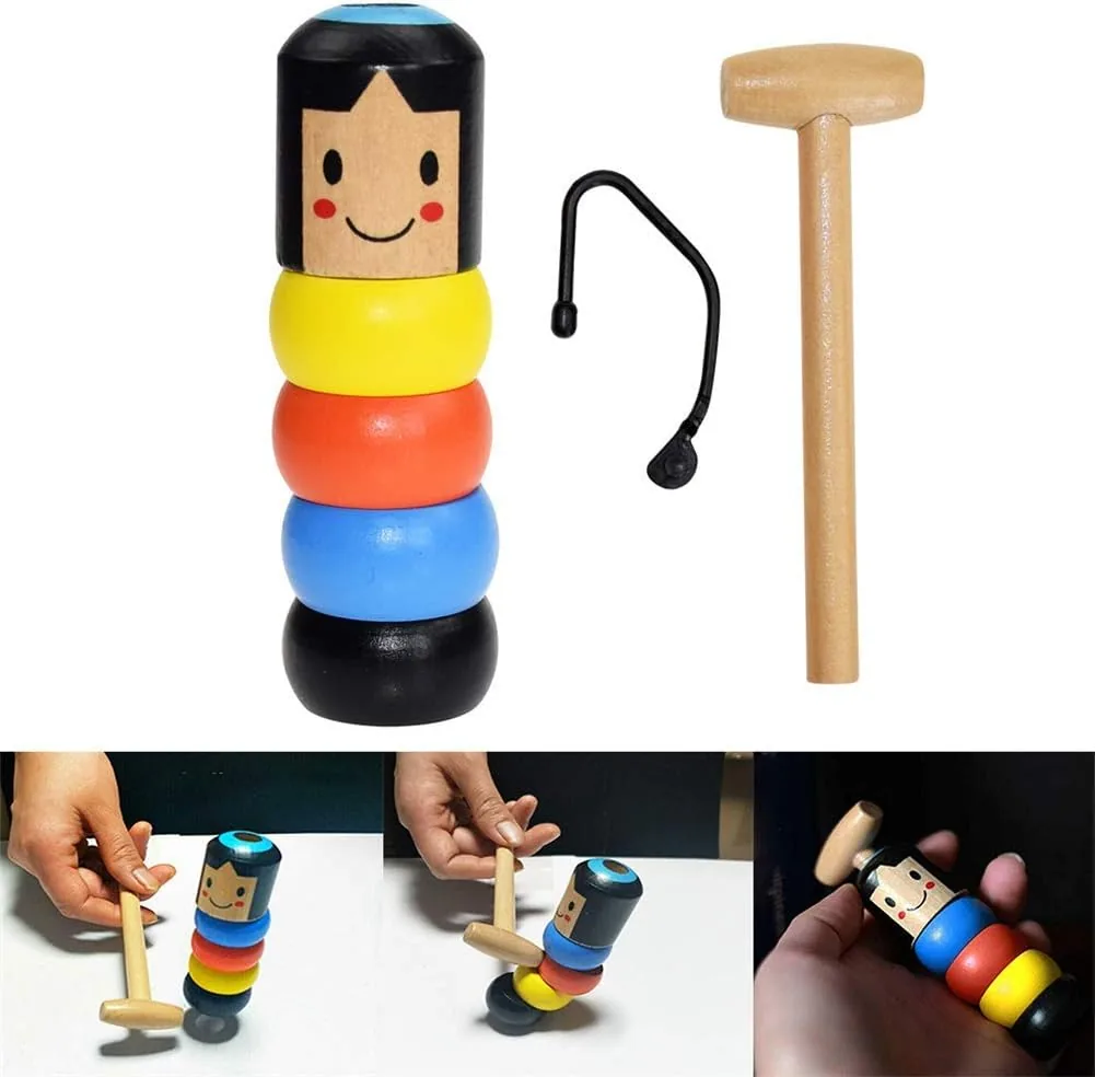 Unbreakable Wooden Man Magic Toy - Image 7