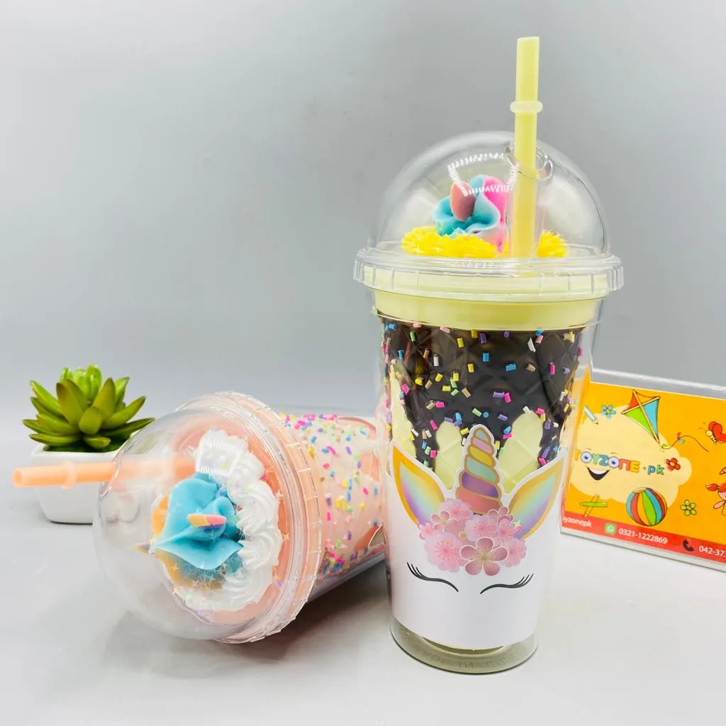 Unicorn Reusable Sipper With Straw
