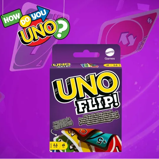 UNO Flip Card Family Game