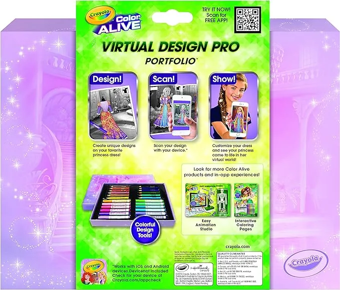 Crayola Color Alive Disney Princess Virtual Design Pro - Image 2