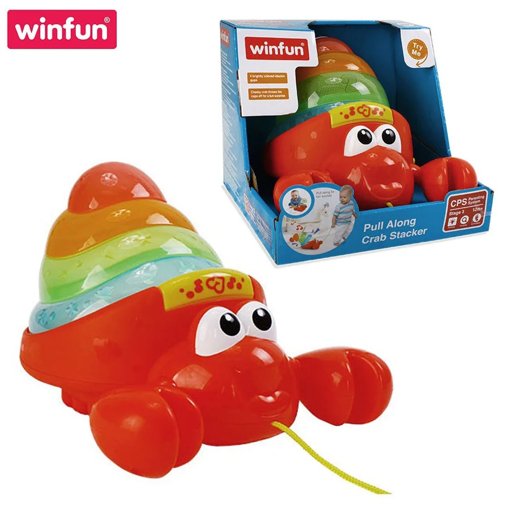 WinFun Crab With Stackable Cups - Image 2
