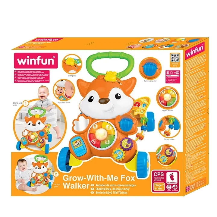 Winfun Grow with Me Fox Walker - Image 4
