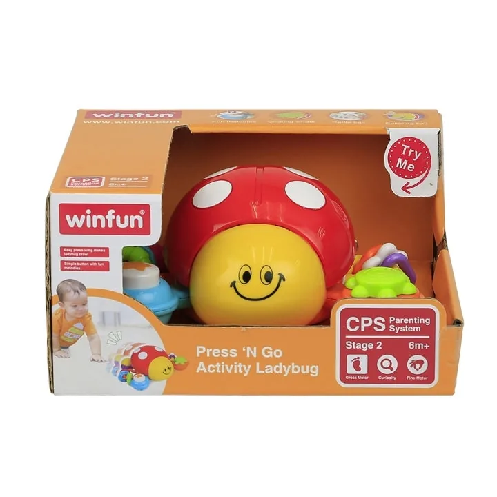 WinFun Press N Go Activity Ladybug - Image 5