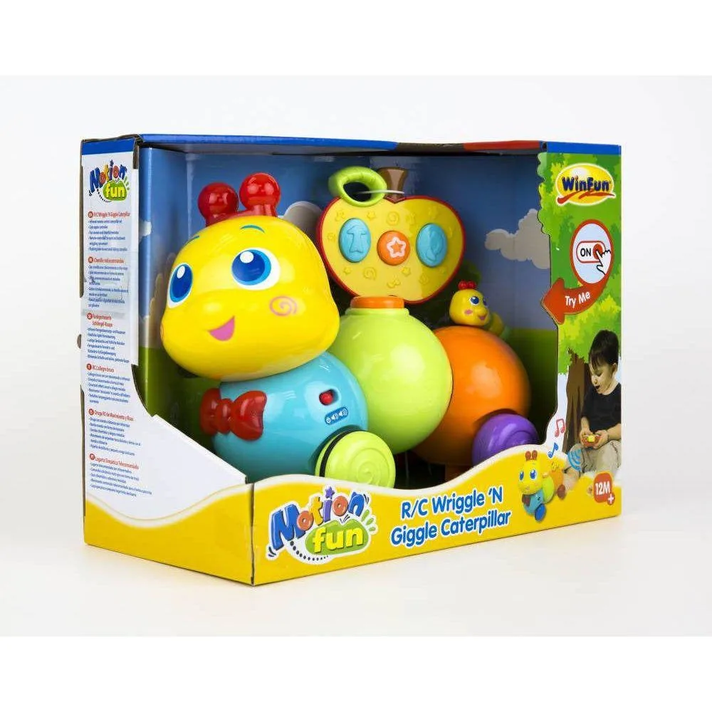 WinFun Remote Control Wriggle N Giggle Caterpillar - Image 2