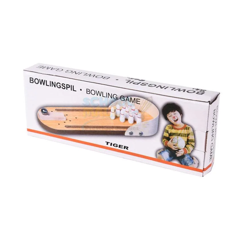 Wooden Bowling Spil Game - Image 4