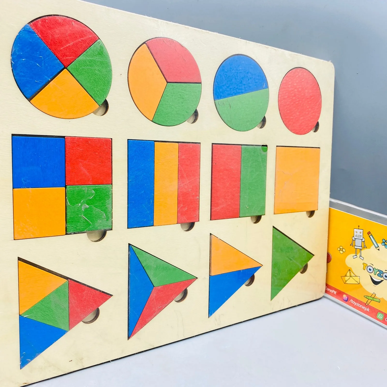 Wooden Shapes Learning Toy - Image 3