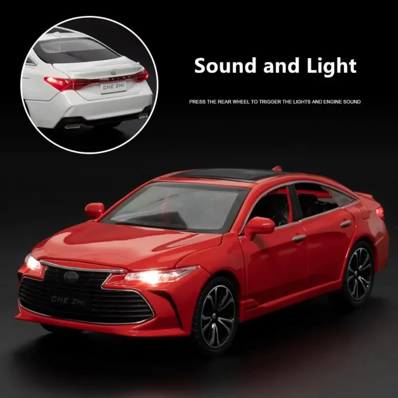 1:24 Toyota Avalon Simulation Diecast Car - Image 10