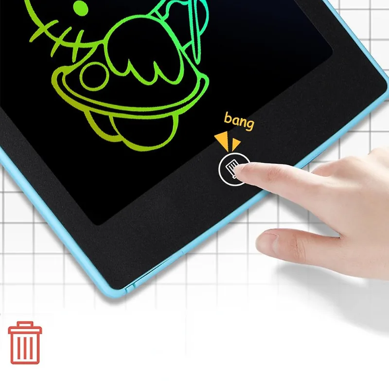 10" Inch Lcd Electronic Drawing Tablet Colorful - Image 3