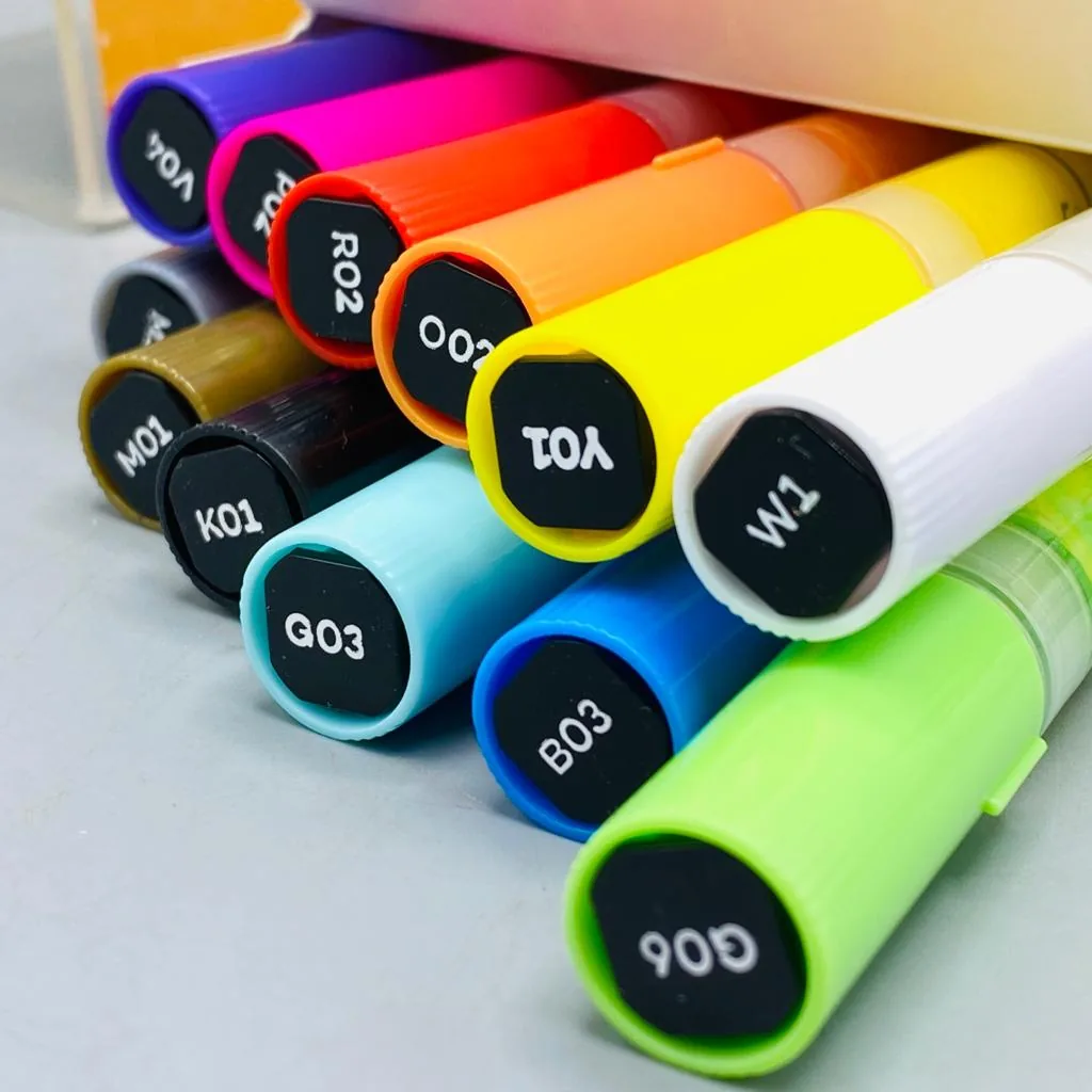 12 Pcs Acrylic Paint Pens - Image 2