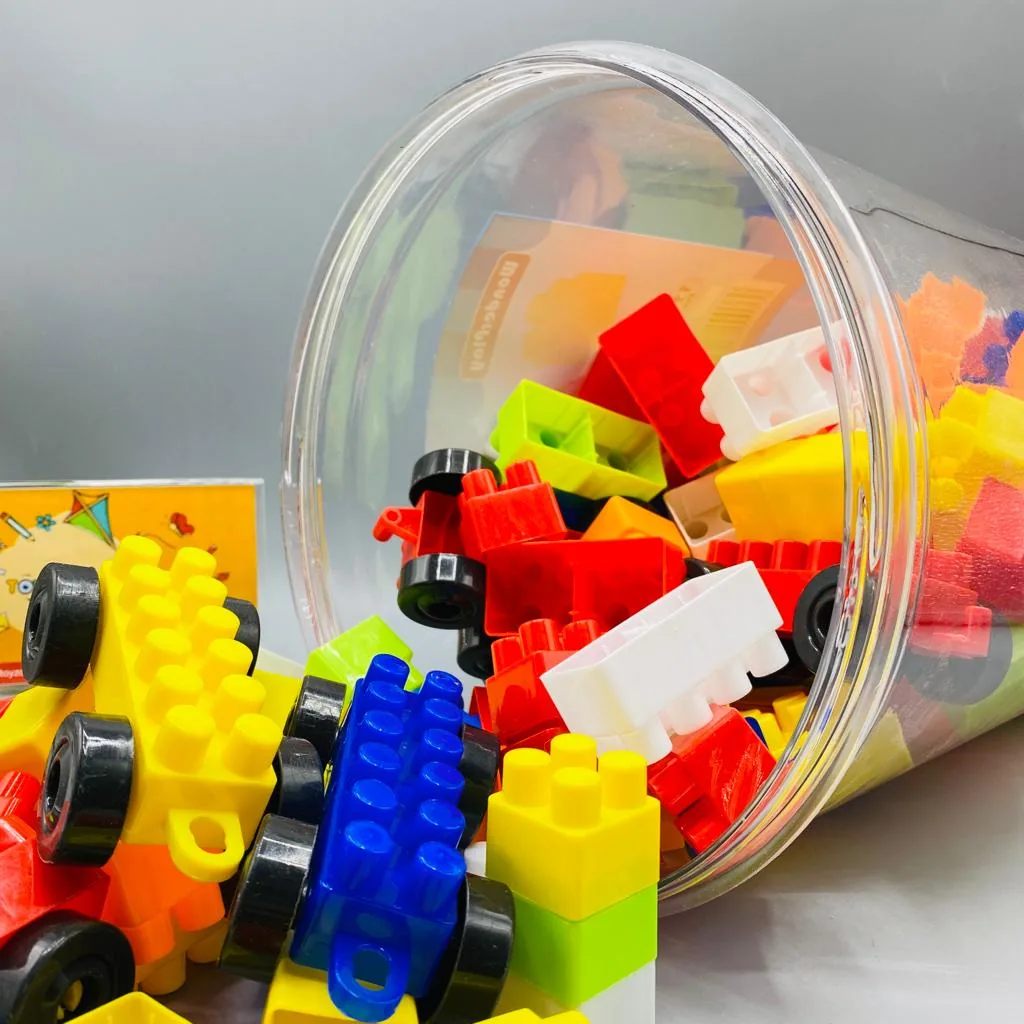 110 Pieces Train Building Blocks - Image 3