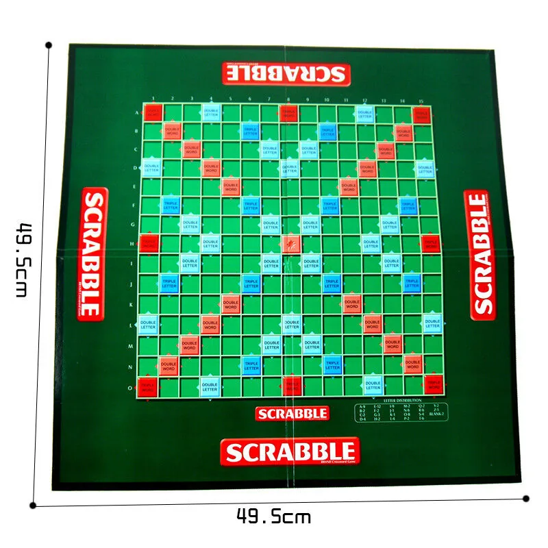 2 in 1 Scrabble & Monopoly Board Games - Image 8
