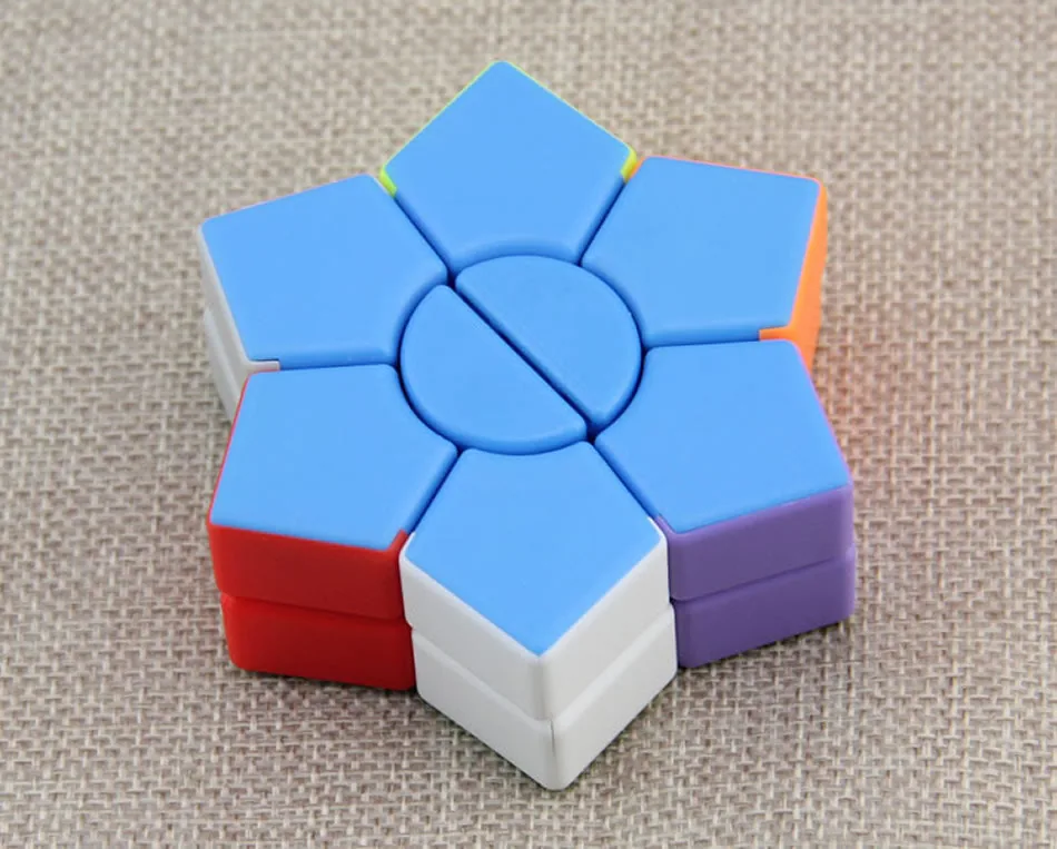 2-Layers Hexagonal Shape Magic Cube Star Shape Puzzle - Image 6