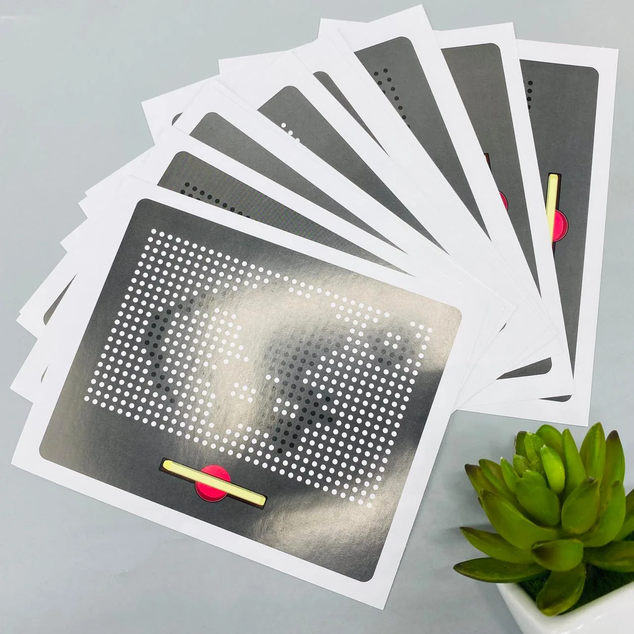 360 Pieces Mini Magnetic Drawing Board Pad - Image 4