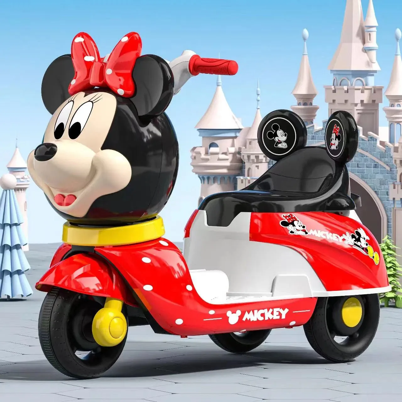 6V Minnie Electric Rechargeable Scooter For Kids - Image 3