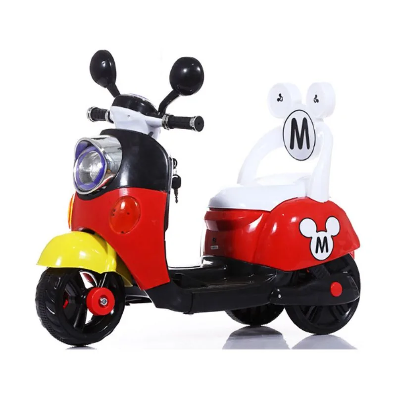 6V Minnie or Mickey Electric Rechargeable Scooter For Kids - Image 4