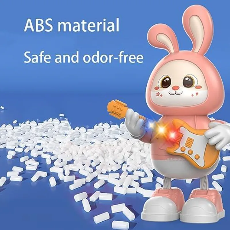 Adorable Electronic Rabbit Guitarist Toy - Image 5