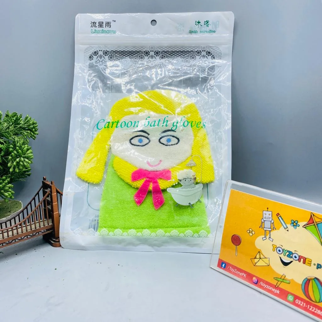 Baby Bath Gloves Cartoon - Image 4